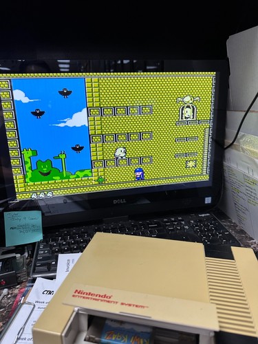 Nintendo NES-001 Console, Zapper + 10 Games TESTED Kiwi Kraze Castlevania Bobble - Picture 15 of 24