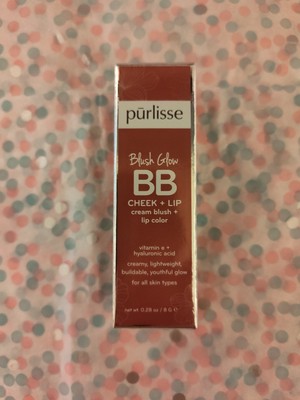 Purlisse BB Stick 2-in-1 Cream Cheek & Lip Color Nude Sugar, NEW IN BOX