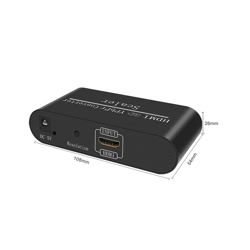 HD Video HDMI to Component Video (YPbPr) with Left/Right Audio Converter - Image 4 of 4