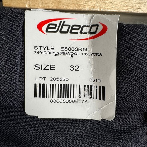 Elbeco NEW Men's Uniform Pant Black Unhemmed 32 EMT Security Style# E8003RN - Picture 9 of 17