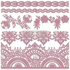 Re-Design Redesign Clear Cling BOHEM FLRS Bohemian Florals