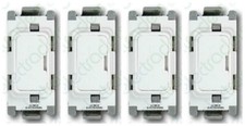 4 x Deta G3542 Grid Fuse Holders 13 Amp (White)