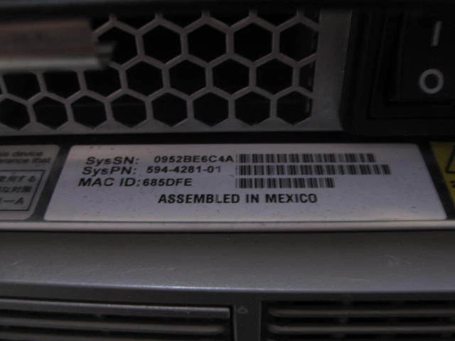 594-4281-01 Sun StorageTek 2500 12bay Storage Array w/12x Cheetah 300GB 15K HDD - Image 4 of 4