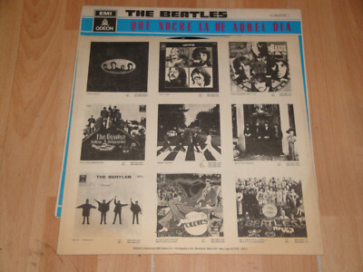 THE BEATLES QUE NOCHE LA DE AQUEL DIA VINILO VINYL VERSION ESPAÑA