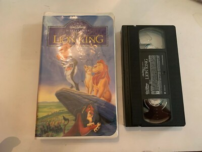 Walt Disney's Masterpiece The Lion King VHS Video Tape