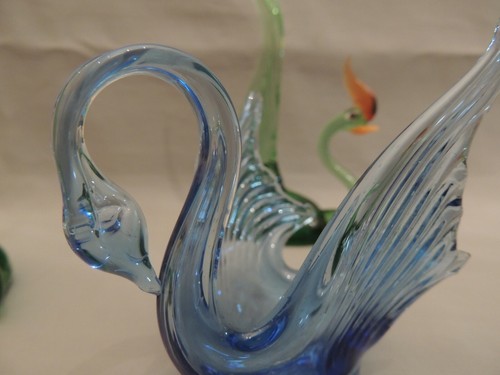 3 Collectible decorative small glass birds - Picture 11 of 11
