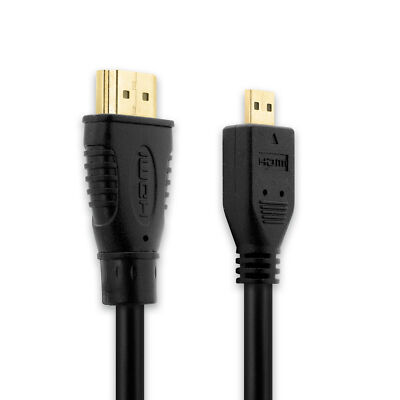 HDMI Cable for Canon PowerShot G1x Mark III EOS R5 Micro HDMI Type