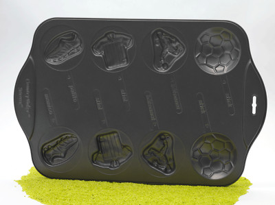 Städter Backformenverband Kuchen am Stiel (Lolly Cake) - Fussball 