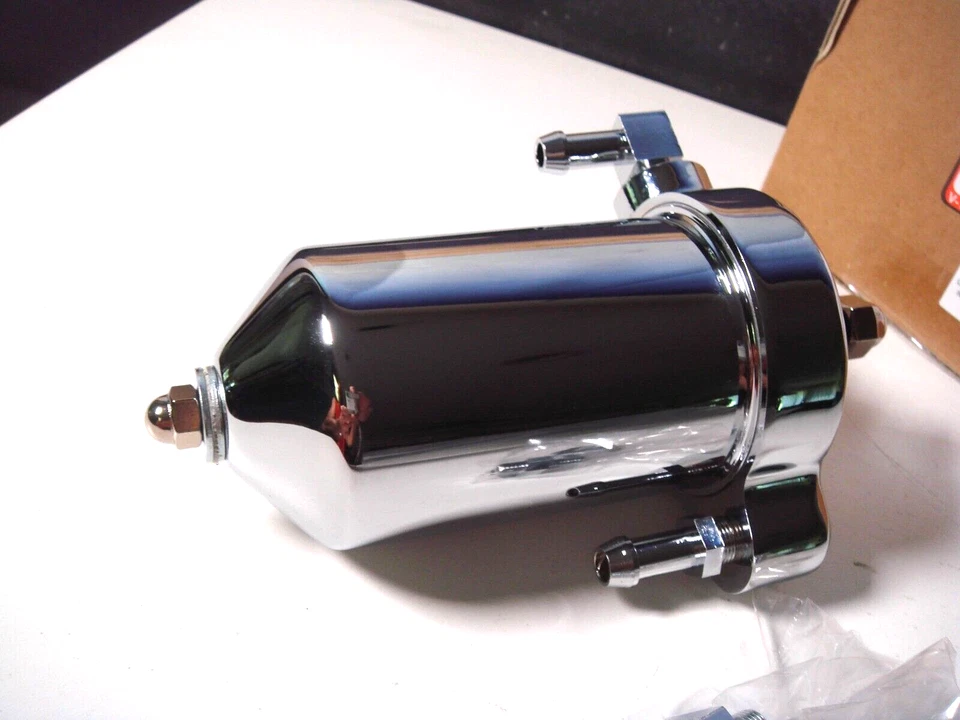 Harley Oil Filter Assembly Chrome Fits FL 1948-1964 63800-48 V-Twin 40-0095 - Y1 - Image 2 of 4