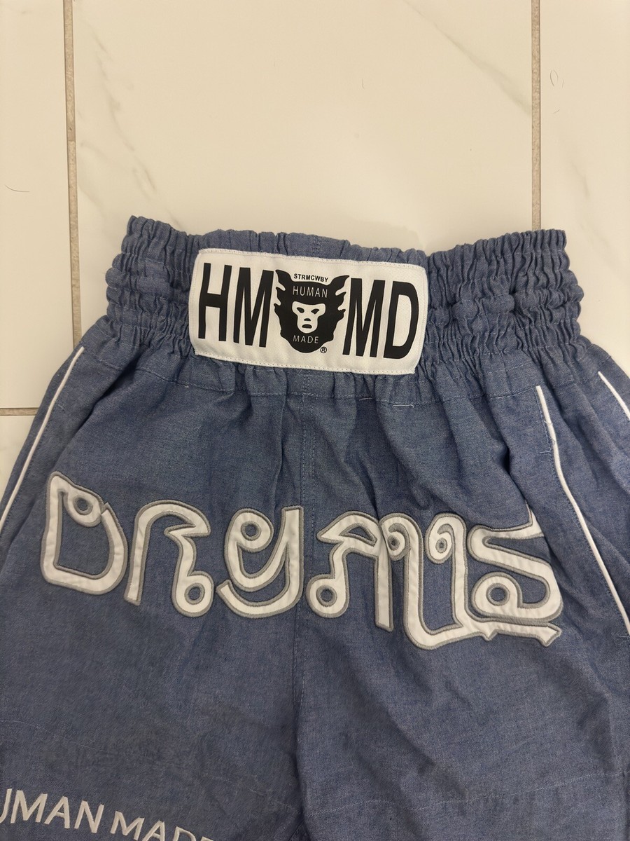 HUMAN MADE MUAY THAI SHORTS GIrls Don't Cry VERDY Sz Small HUMAN MADE MUAY THAI SHORTS GIrls Don't Cry VERDY Sz Small