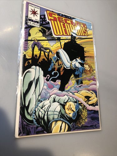 Secret Weapons No 6 February Valiant Comic Book Vintage - Picture 7 of 7