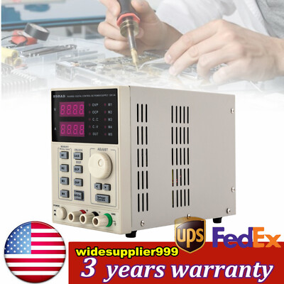 30V 5A Adjustable DC Power Supply 300W Precision Variable 4 Digital Lab KA3005D