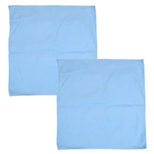 Waxie 770410 Blue Microfiber Suede Window Cloth (2-Pack)