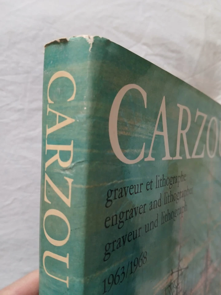Carzou Graveur et Lithographe Tome 2 : 1963 - 1968 ed Francony Art Envoi Dessin - Photo 4/4