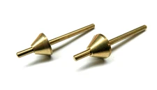 Brass Mandrel Sprue Former Jewelry Wax Injection Casting Mold Tool 2 Pcs