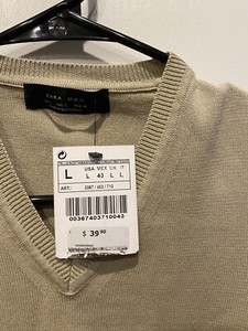 zara mens sweater vest