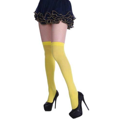 Colorful Long Tube Nonslip Ladies Stockings Over Knee Socks Halloween Socks - Picture 9 of 21