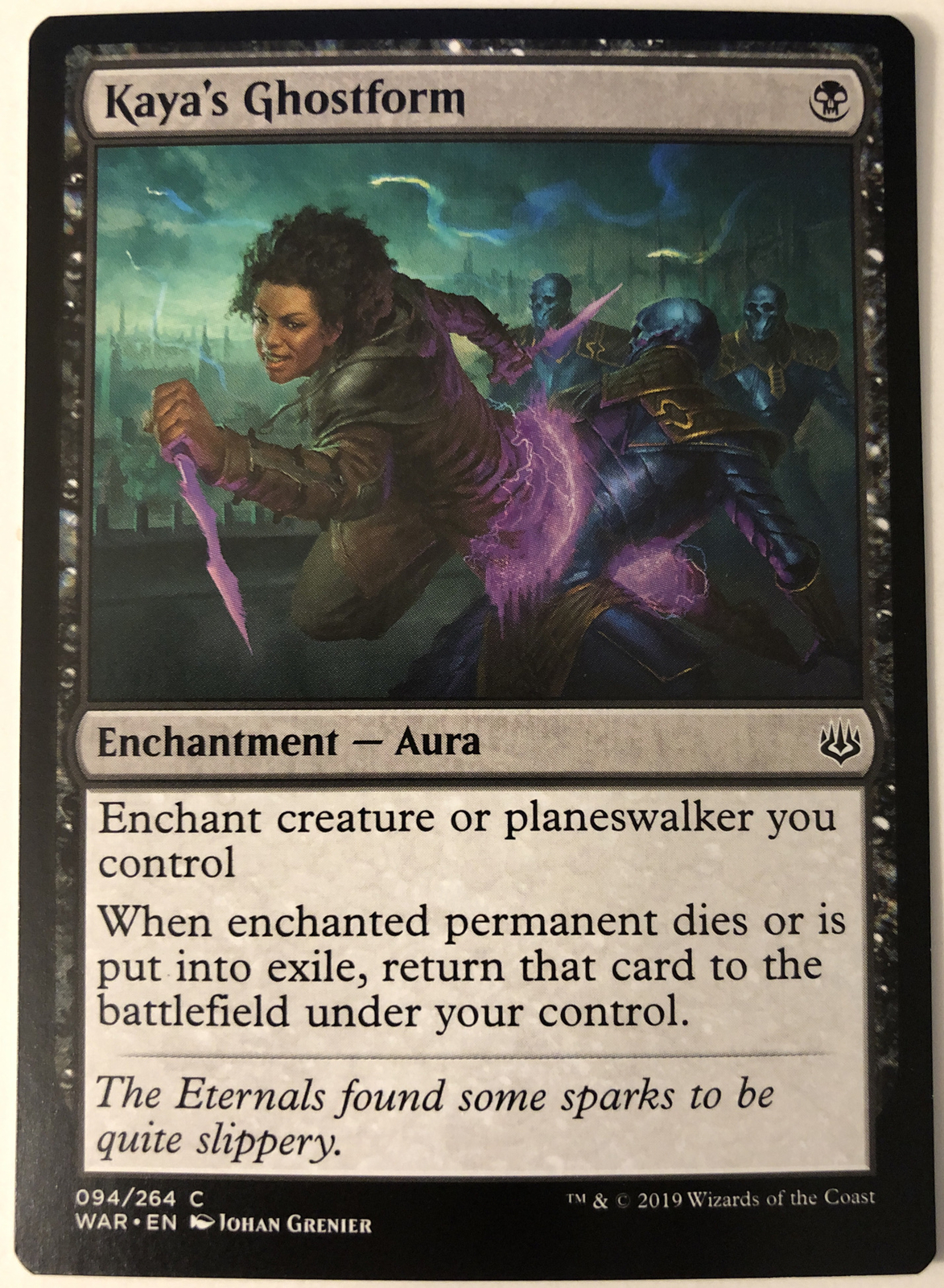 MTG Kaya's Ghostform War of the Spark 094/264 Regular Common for sale  online | eBay