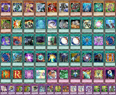 Yu-Gi-Oh Complete Jaden Yuki Elemental Hero GX Deck Flame Wingman