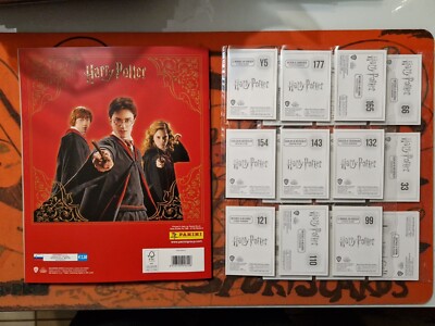 HARRY POTTER 2023 Panini Sticker Collection COMPLETE SET+EMPTY