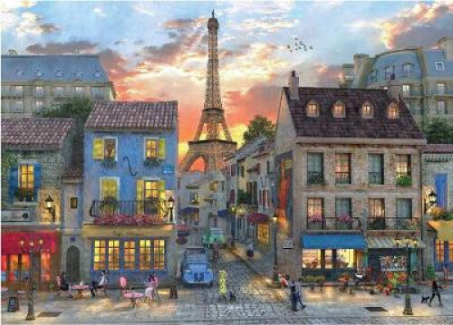 Puzzle Evening in Paris by Inc Peter Pauper Press