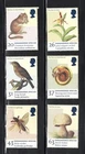Great Britain Stamp Scott #1785-1790 (SG2015-2020) Endangered Species MNH SCV$6