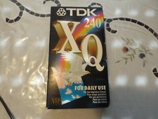 TDK E-240XQEB Videokassette VHS ORGINALVERPACKT!!!
