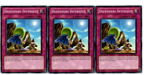 Yugioh - 3X Defenders Intersect - Common - 1. Auflage - STBL-DE066 - Near Mint