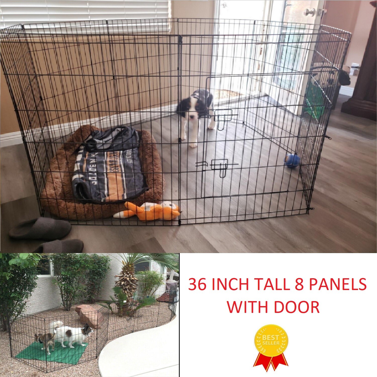 36 inch tall dog crate