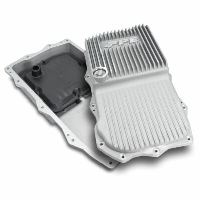 PPE Raw Aluminum Deep Transmission Pan For 2018+ Jeep Wrangler/Gladiator 850RE