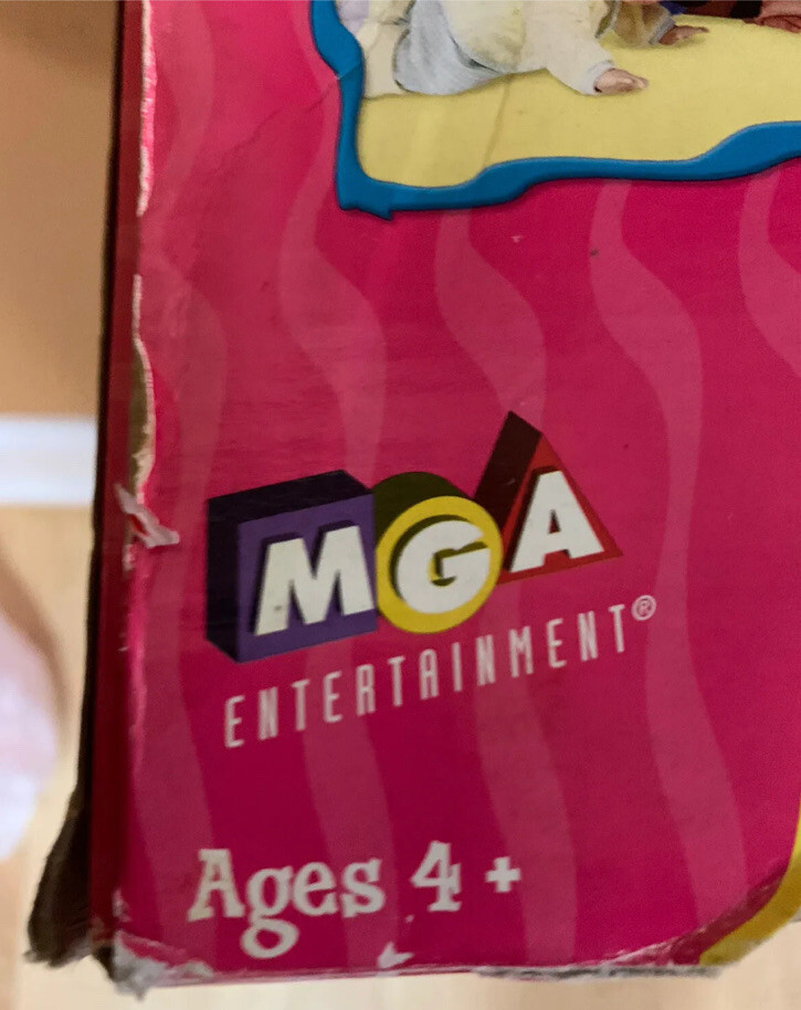 MGA My Dream Baby Interactive Girl Doll 2000 New Vintage Watch Her Grow Up