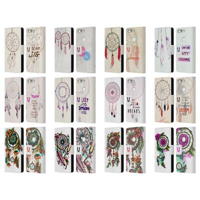 HEAD CASE DESIGNS TRAUMFÄNGER BRIEFTASCHE HUELLE AUS LEDER FÜR GOOGLE HANDYS