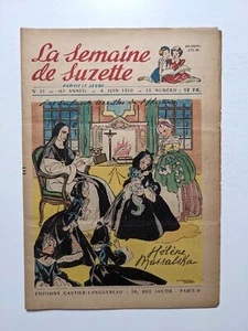 Go to product La Semaine de Suzette #23 (year 41) - 1950