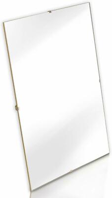 GLAS Klemmrahmen Rahmenlos Bilder Fotorahmen Hochformat - Größenwahl