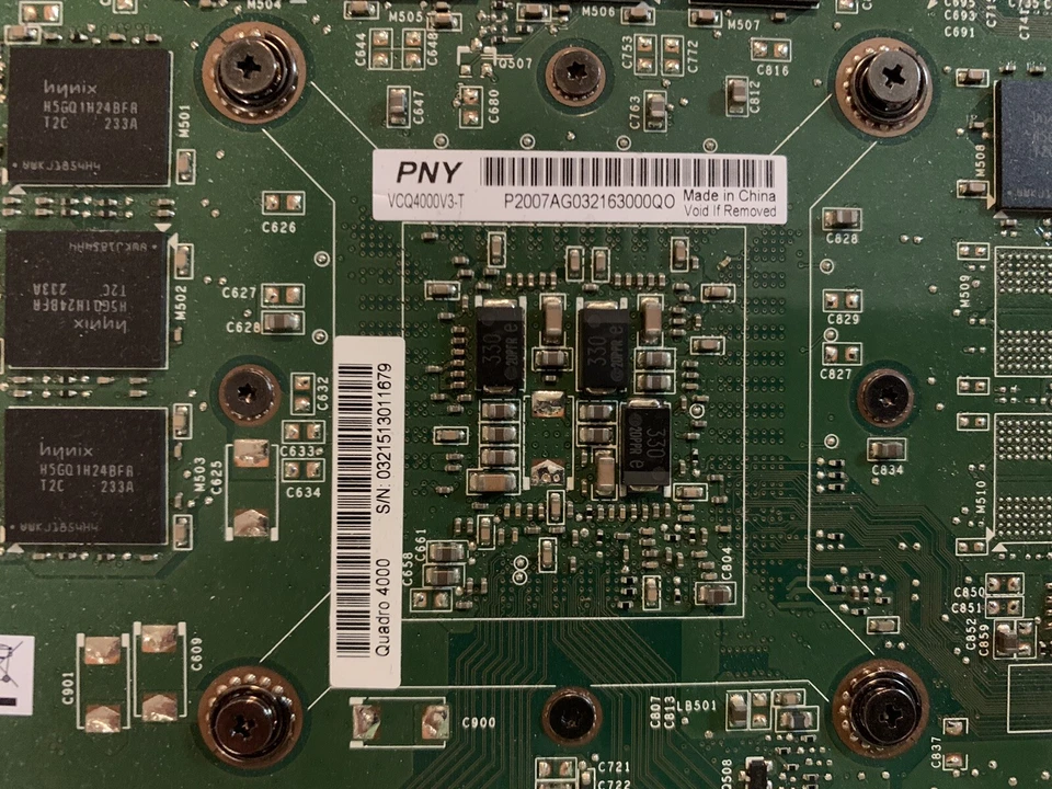 PNY Nvidia Quadro 4000 2GB GDDR5 PCIe x16 Video Graphics Card VCQ4000V3-T - Image 4 of 4