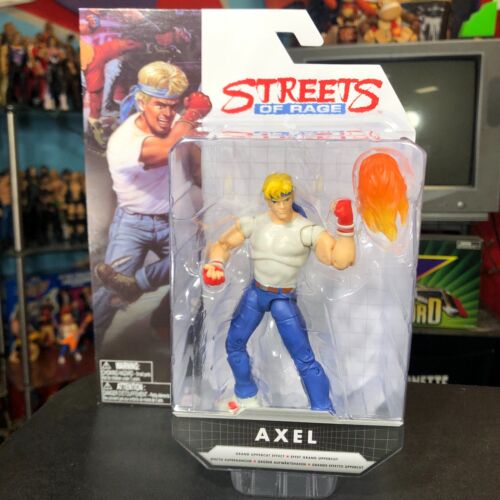 2024 Jakks Pacific SEGA Streets of Rage Axel Figure - Free Shipping - Picture 1 of 4