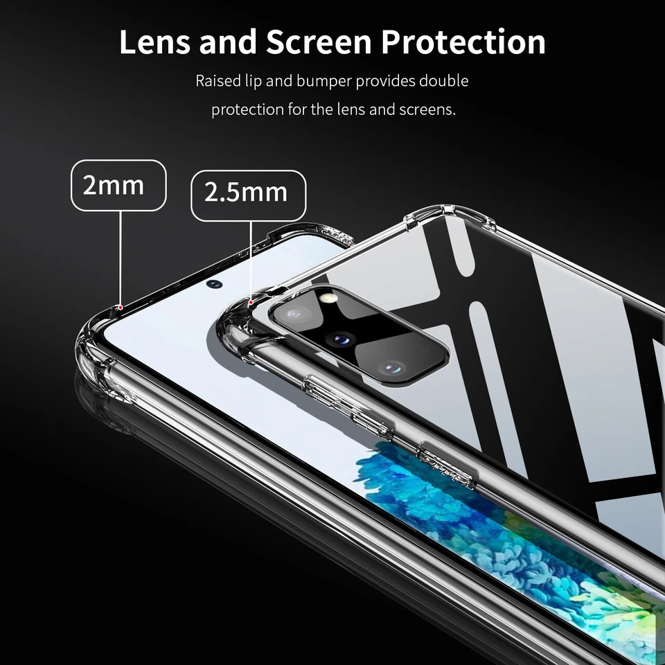 Funda y Protector de Pantalla Transparente para Samsung A6 2018 A6+ A8+ A9 2018 Foto 3 de 4