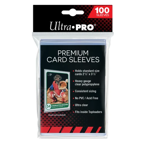 100 Ultra Pro Premium Soft Sleeves Sports and Gaming Cards READ DESCRIPTION