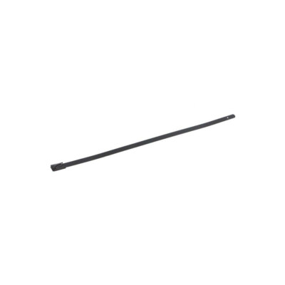 10X BC44-200 Kabelbinder L: 200mm W: 4,6mm Edelstahl 445N Farbe: schwarz RAYCHEM