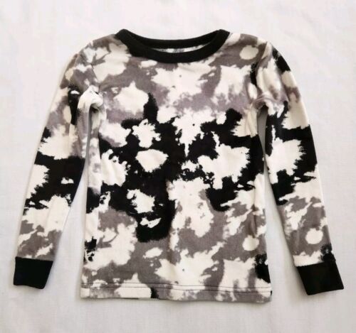 Pigiama bambino Cat & Jack taglia 4 set due pezzi morbido nero bianco e grigio - Foto 2 di 7