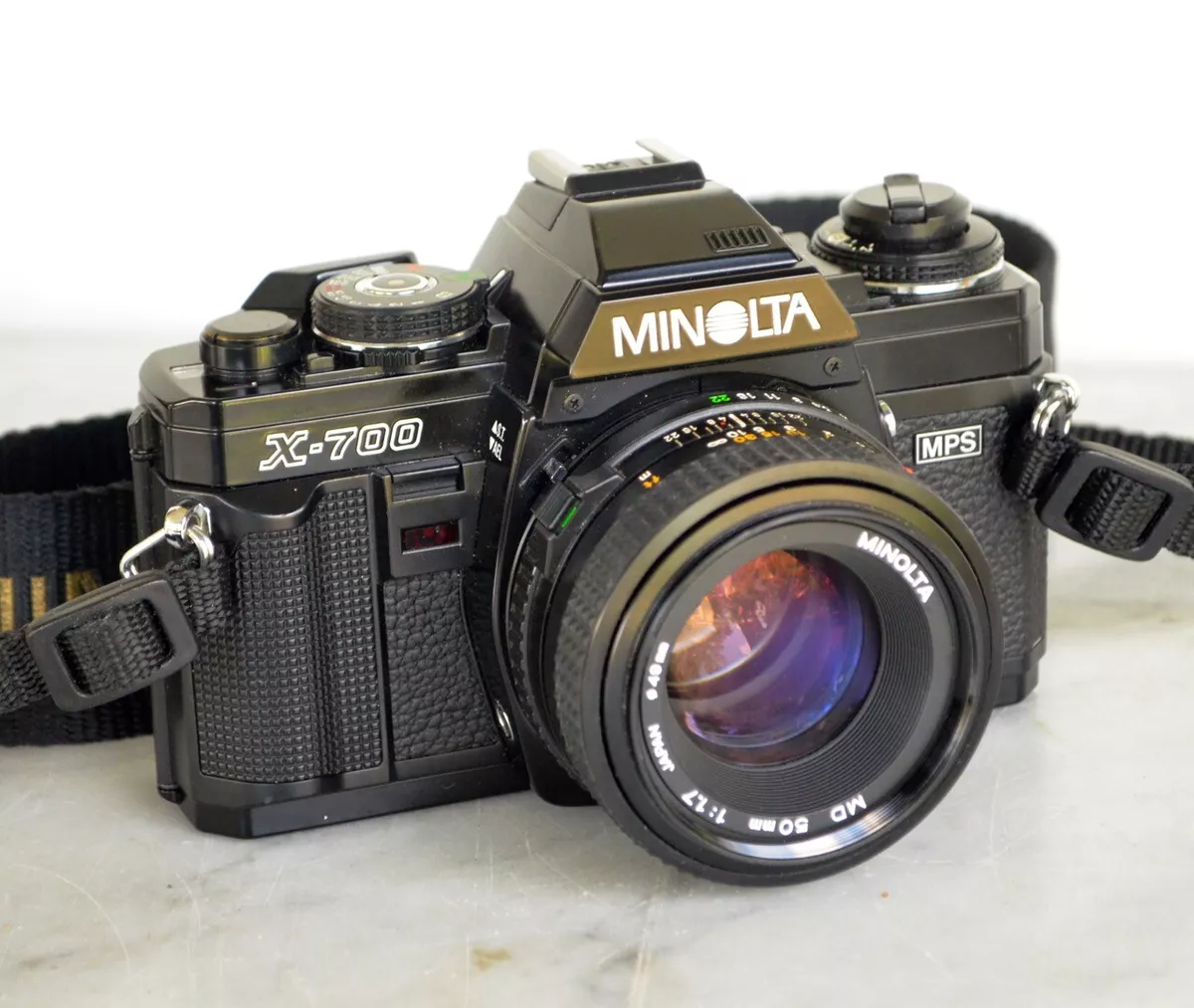 MINOLTA X-700 SLR Film Camera. MD 50mm 1.7 Prime Lens. Great Condition from  USA!