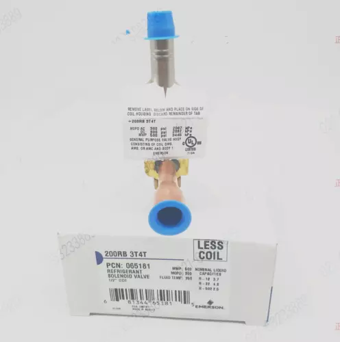 1pcs Emerson 200RB3T4T 12MM Refrigerant Solenoid Valve