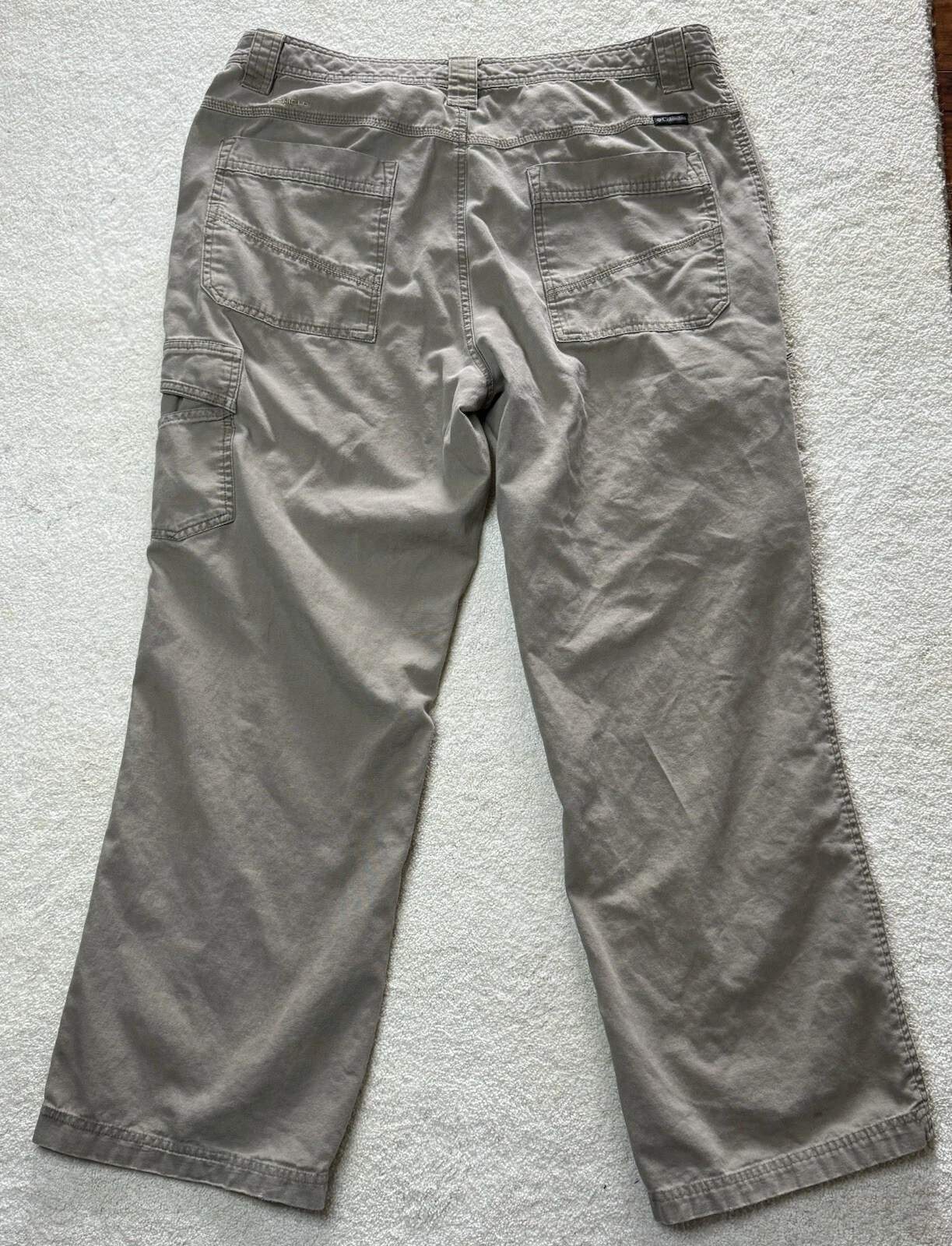 Columbia Sportswear Pants Mens 36x30 Beige Outdoor Hiking