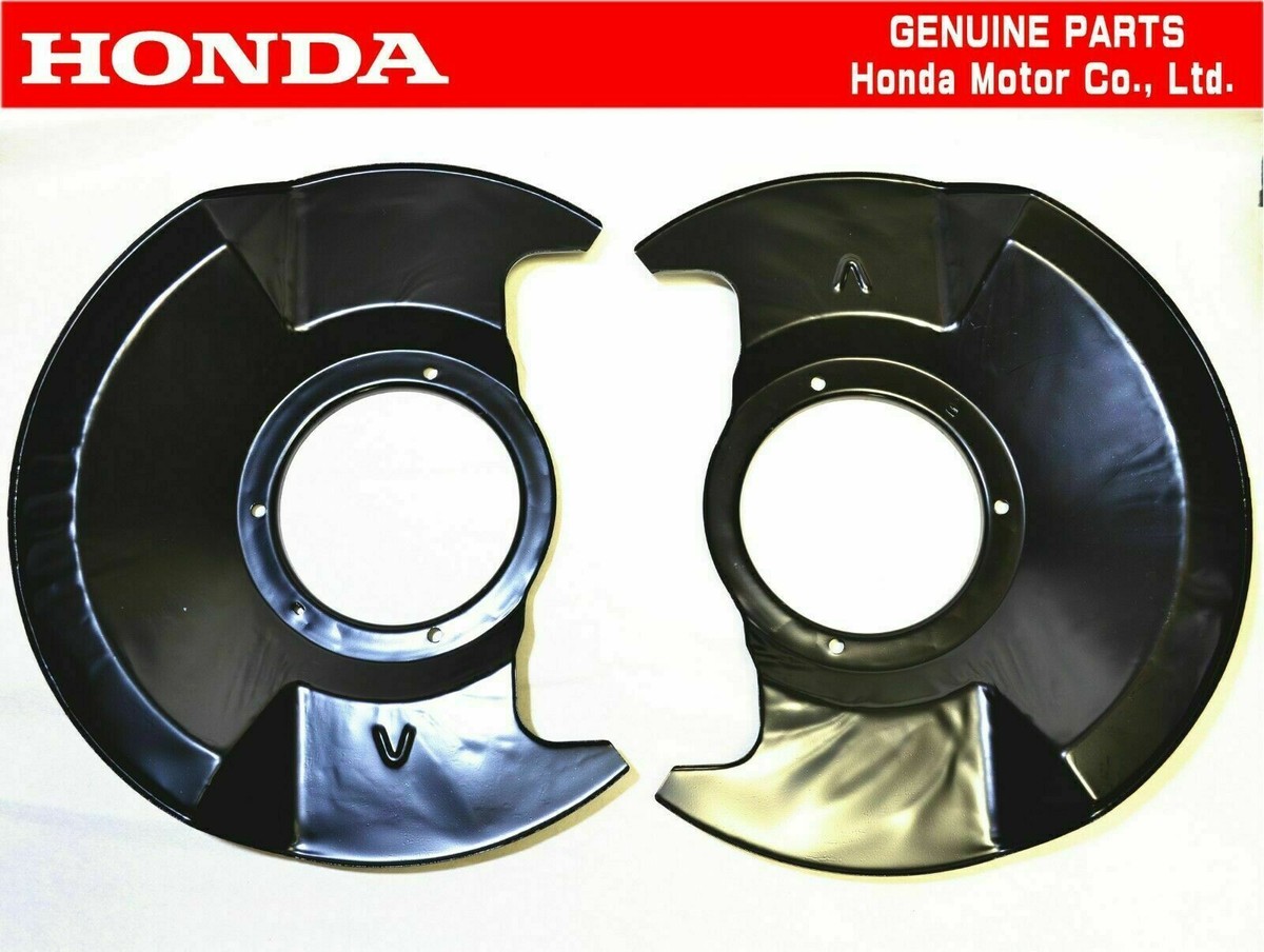 HONDA GENUINE OEM DC2 Type-R Front Brake Splash Guard Set 45255