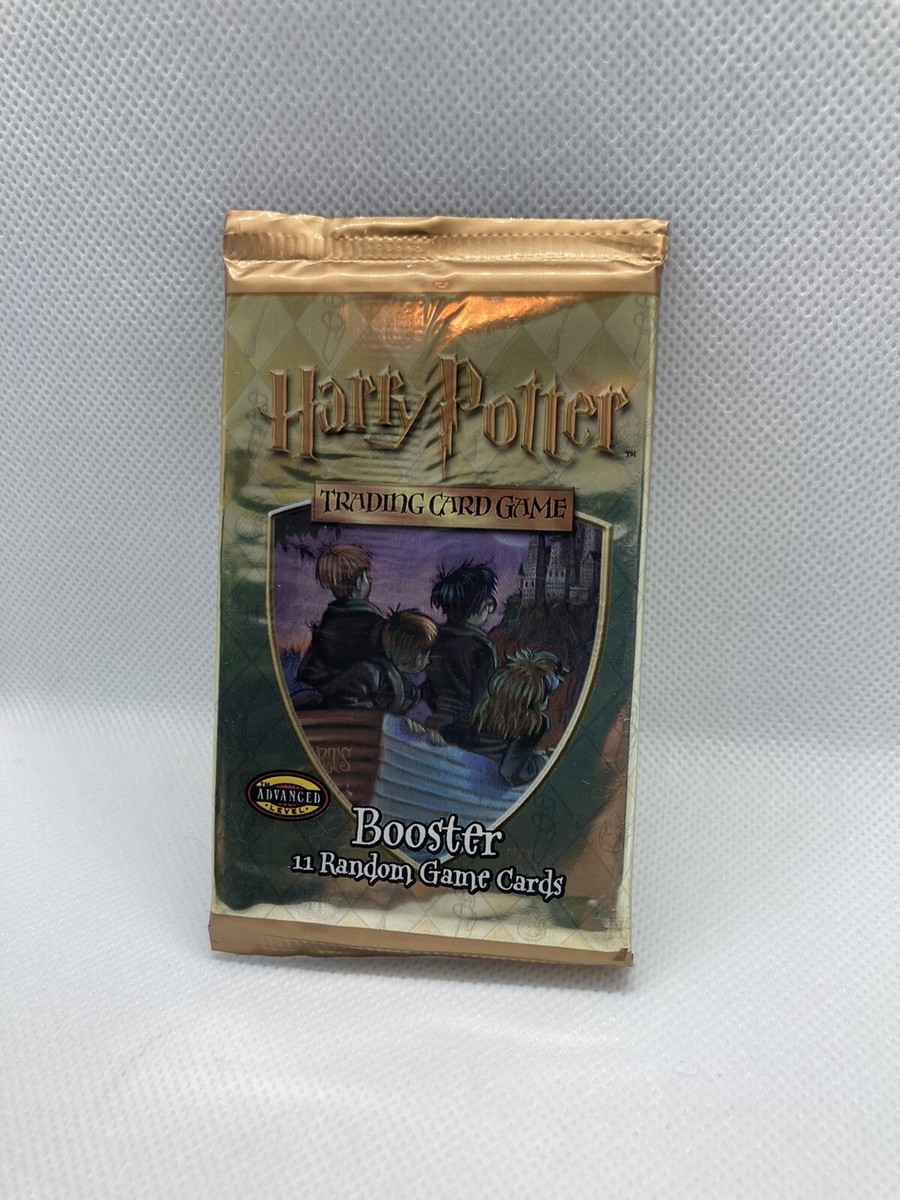 SEALED: 2001 Harry Potter TCG Base Set Booster Packs (3 Packs)  Wizards Of  The Coast, UK Edition Charizard Base Set Booster Pack