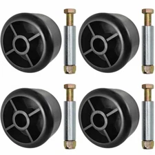 4Pk Deck Roller with Hardware kit for Grasshopper Mower 426122 902284 243365