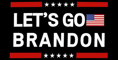Lot of 6 Let's Go Brandon USA Flag Official Black FJB Vinyl Decal ...