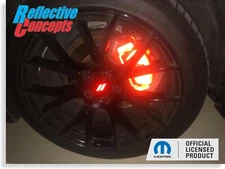 Dodge Hash Center Cap Overlay Decals 2017-2023 Charger and Challenger