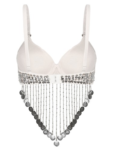 Damen Tops Halloween BH Sexy Crop Top Rave Weste Verstellbare Träger Bluse Club - Bild 37 von 75