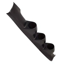 GlowShift Black Triple Gauge 52mm Pillar Pod for 2003-2006 Hyundai Tiburon